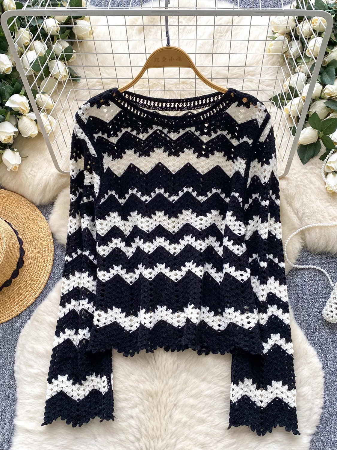 AC/DC  wool top KTO279 images